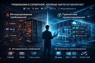 Требования к проектированию серверной, которые часто игнорируют
